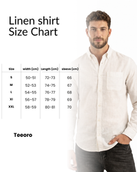 WHITE LINEN SHIRT