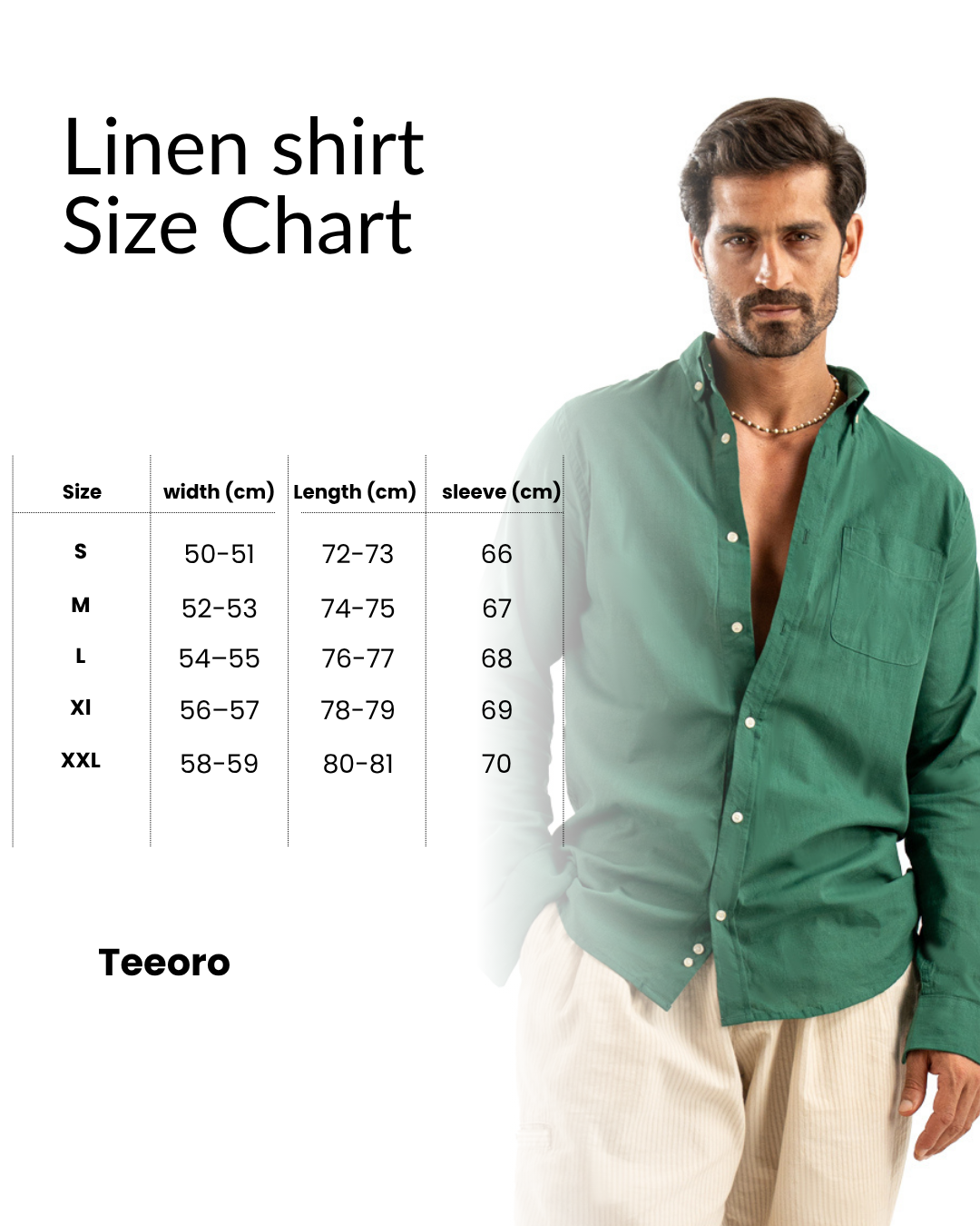 GREEN LINEN SHIRT