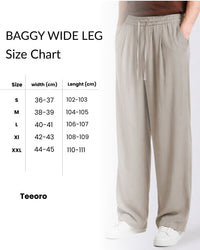 BEIGE BAGGY WIDE LEG