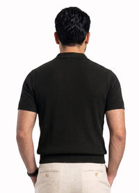 BLACK POLO SHIRT