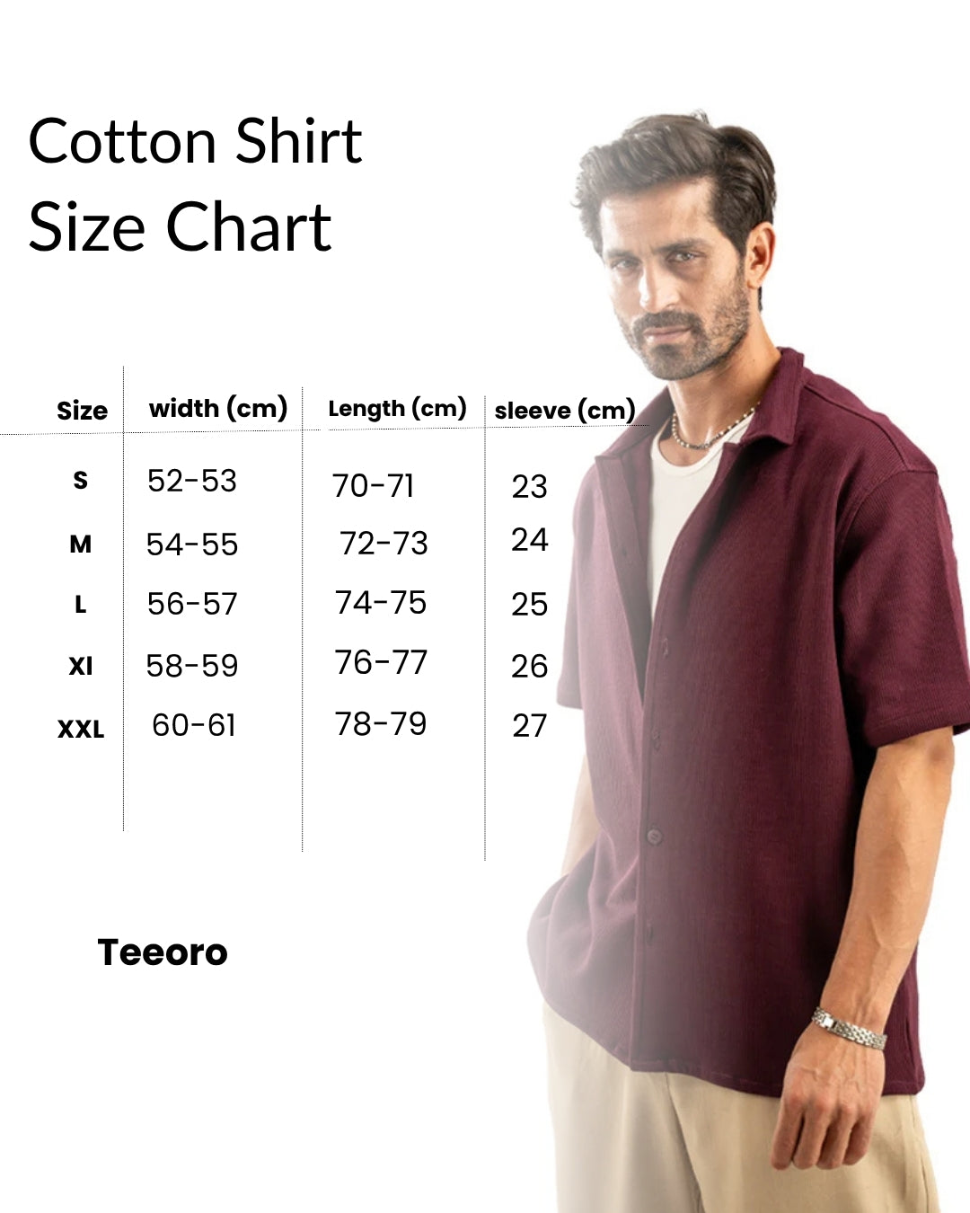 D-RED COTTON SHIRT