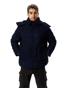 D-BLUE PUFFER WATER PROOF JACKET