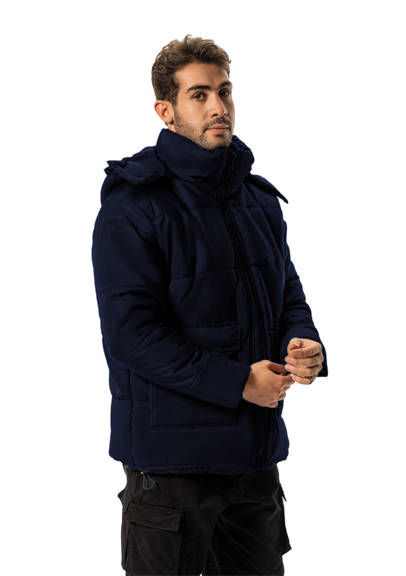 D-BLUE PUFFER WATER PROOF JACKET