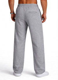 GRAY RELAXED FIT WIDE LEG