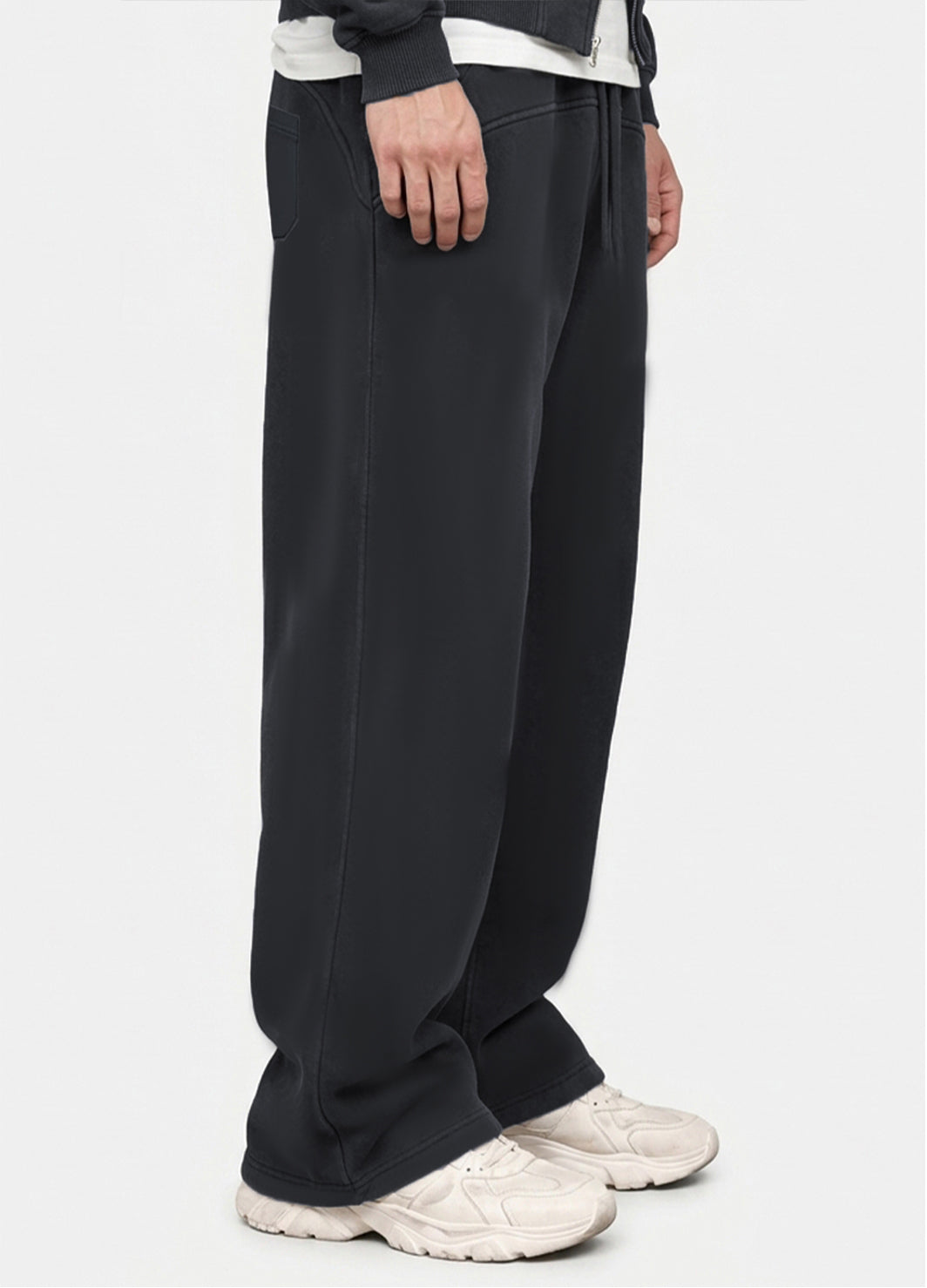 GREY MELTON WIDE LEG