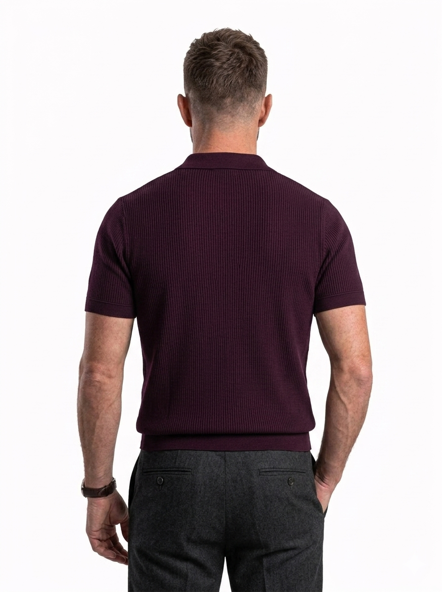 BURGUNDY POLO SHIRT