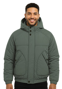 Mint Oversized Cropped Jacket