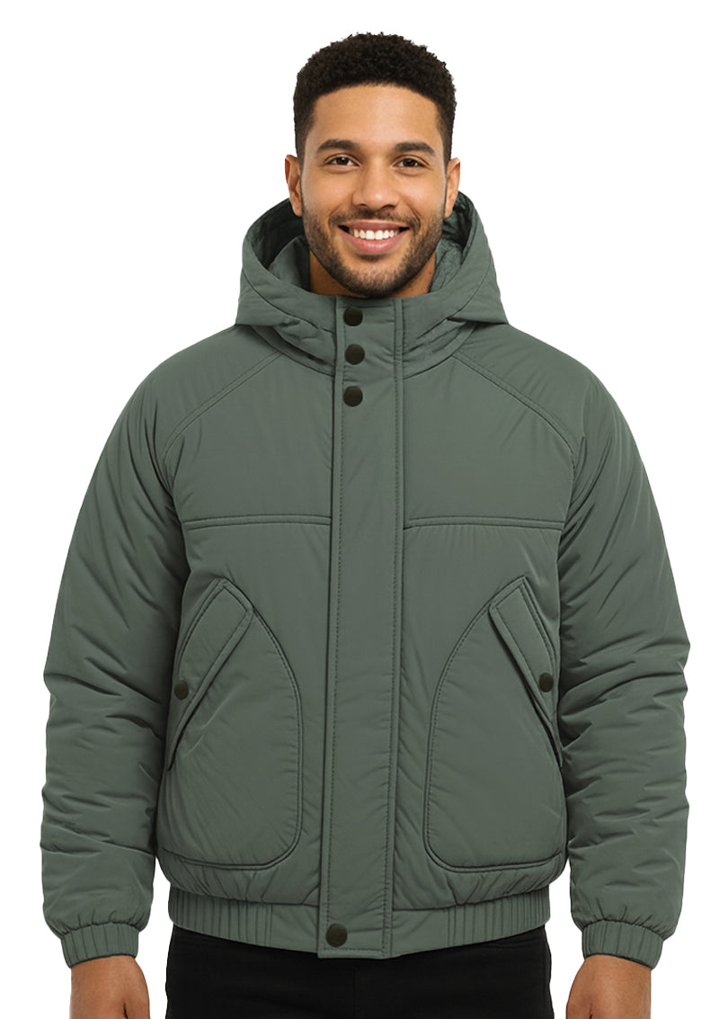 Mint Oversized Cropped Jacket