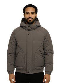 Cafe Oversized Cropped Jacket