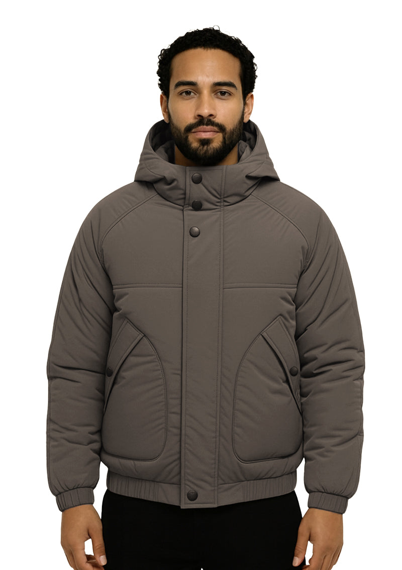 Cafe Oversized Cropped Jacket