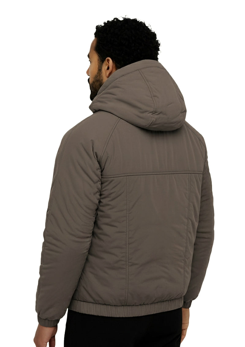 Cafe Oversized Cropped Jacket