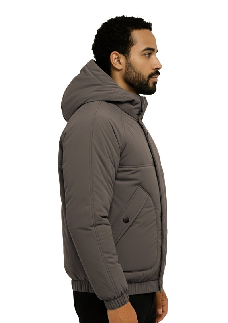 Cafe Oversized Cropped Jacket