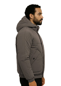 Cafe Oversized Cropped Jacket