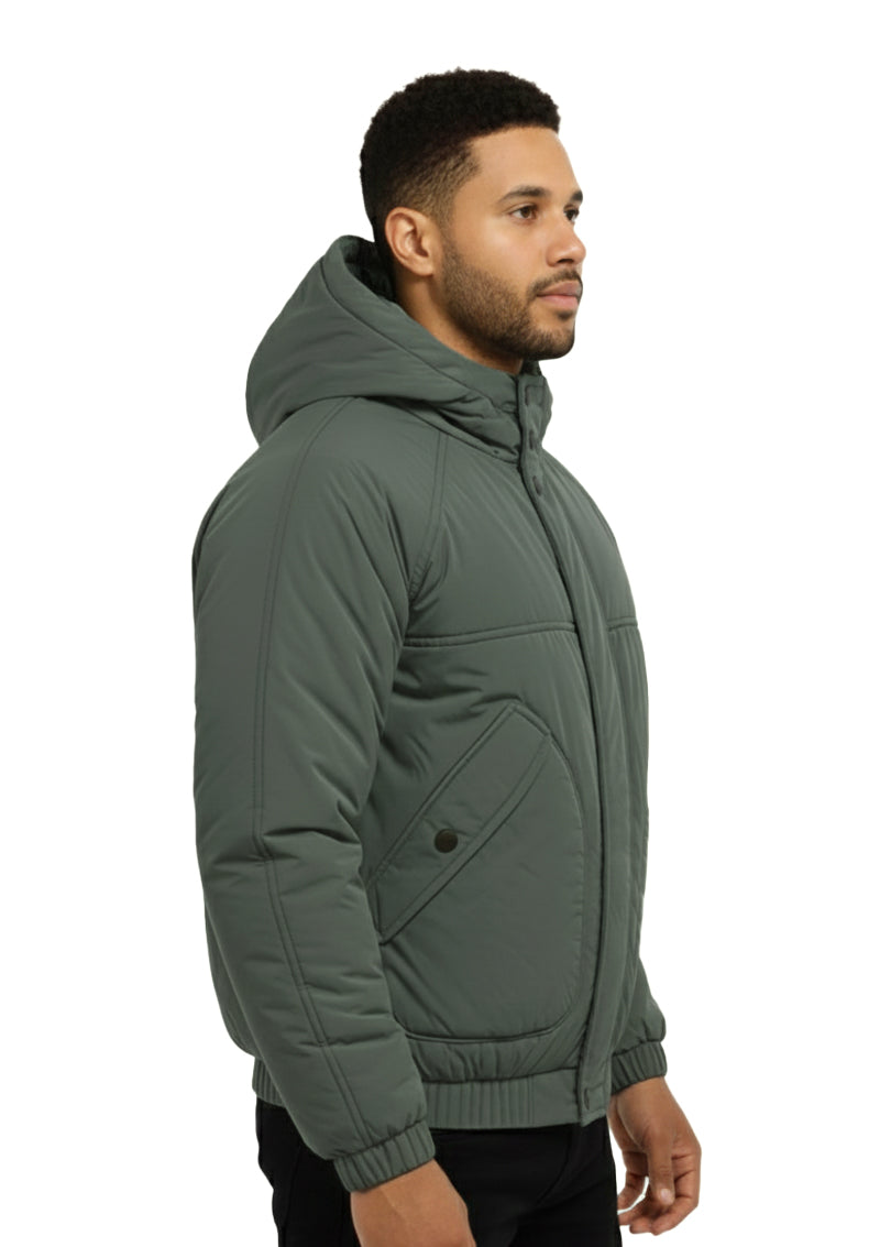 Mint Oversized Cropped Jacket