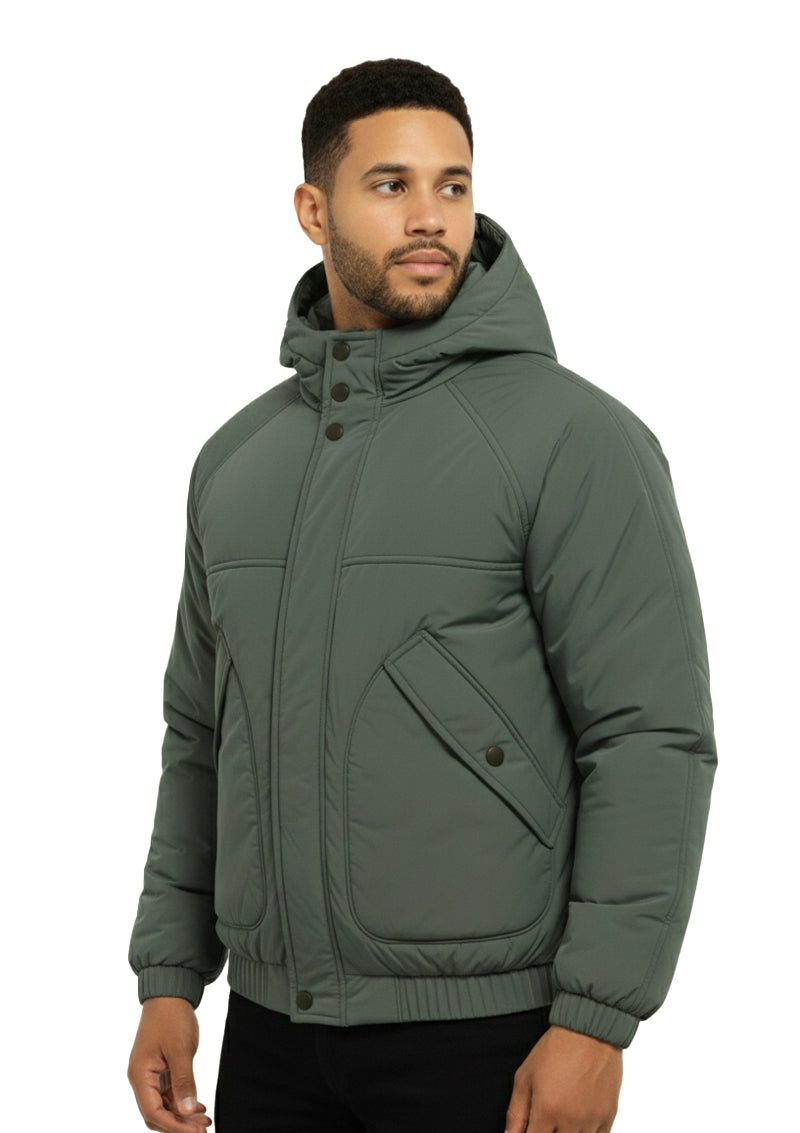 Mint Oversized Cropped Jacket