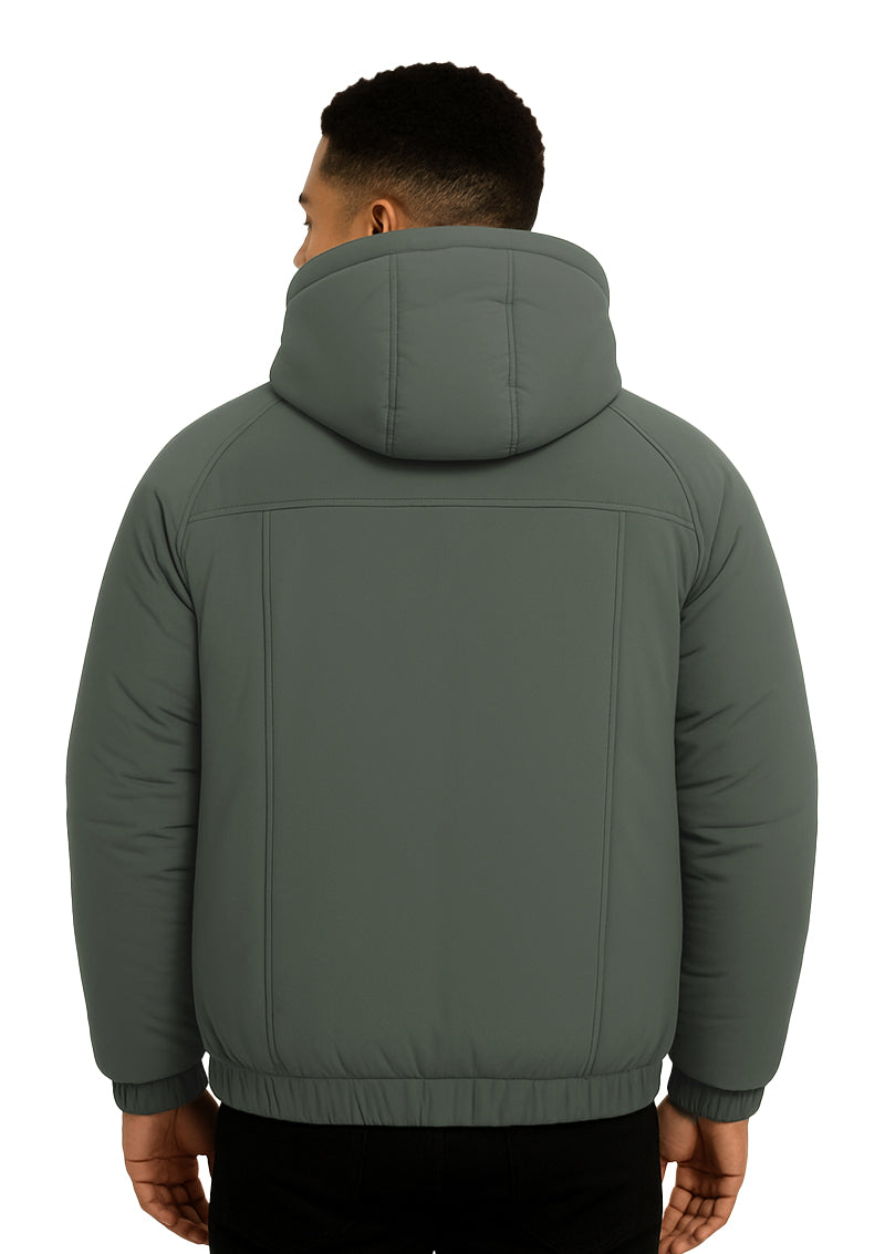 Mint Oversized Cropped Jacket