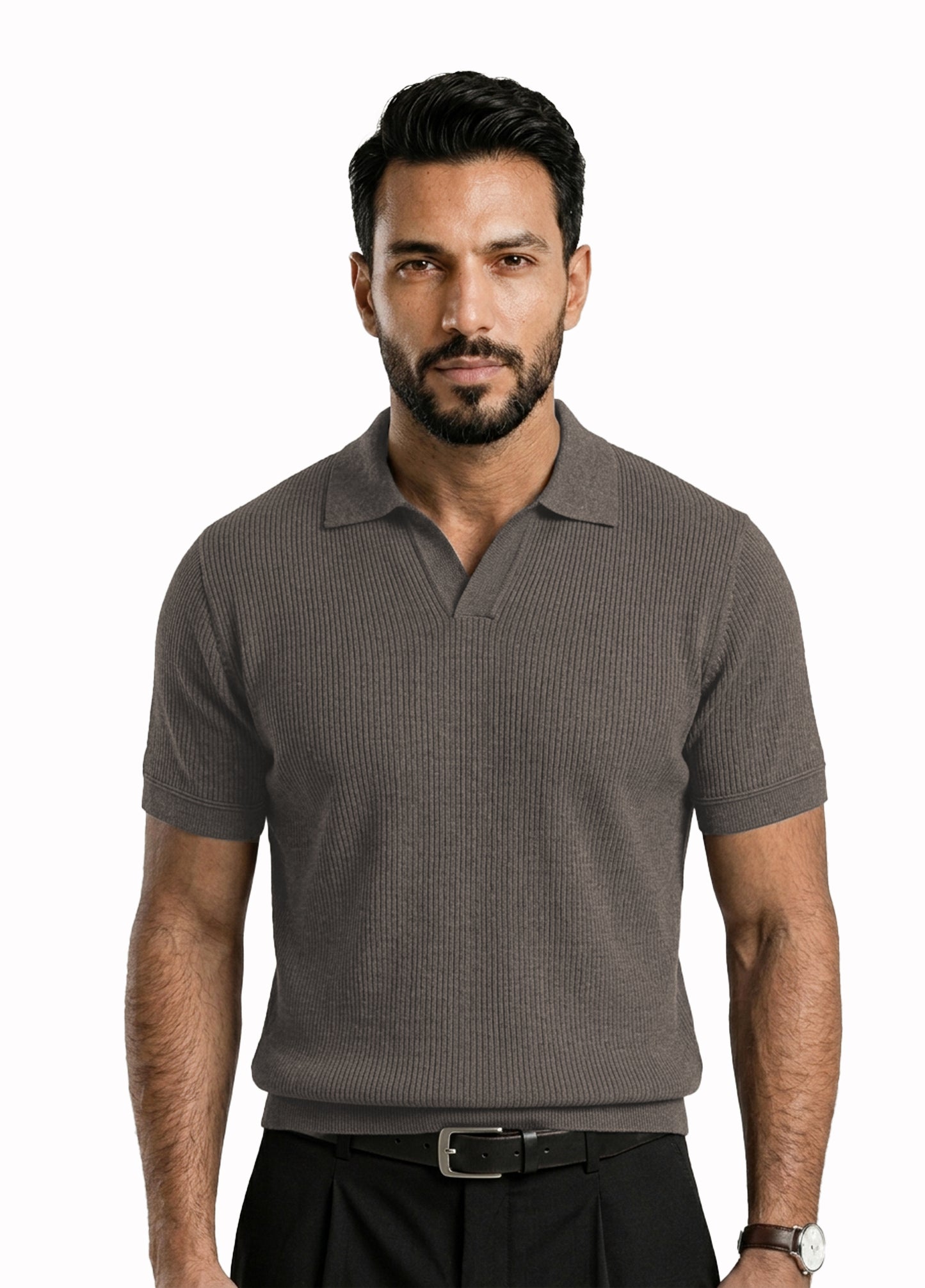 GRAY POLO SHIRT