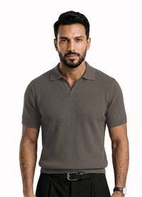 GRAY POLO SHIRT