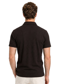THE BROWN BUTTONED POLO SHIRT