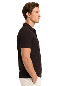 THE BROWN BUTTONED POLO SHIRT