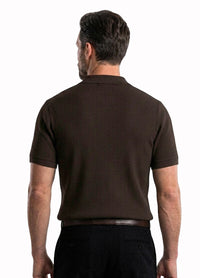 BROWN POLO SHIRT
