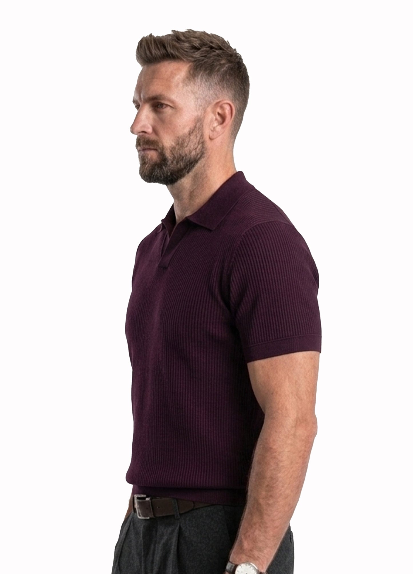 BURGUNDY POLO SHIRT