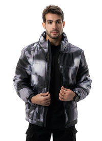 Puffer Waterproof Printed Jacket