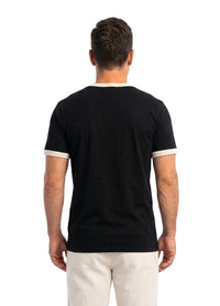 BLACK RINGER TEE