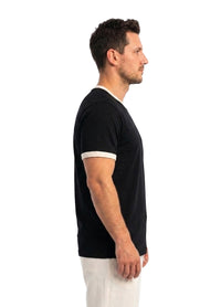 BLACK RINGER TEE