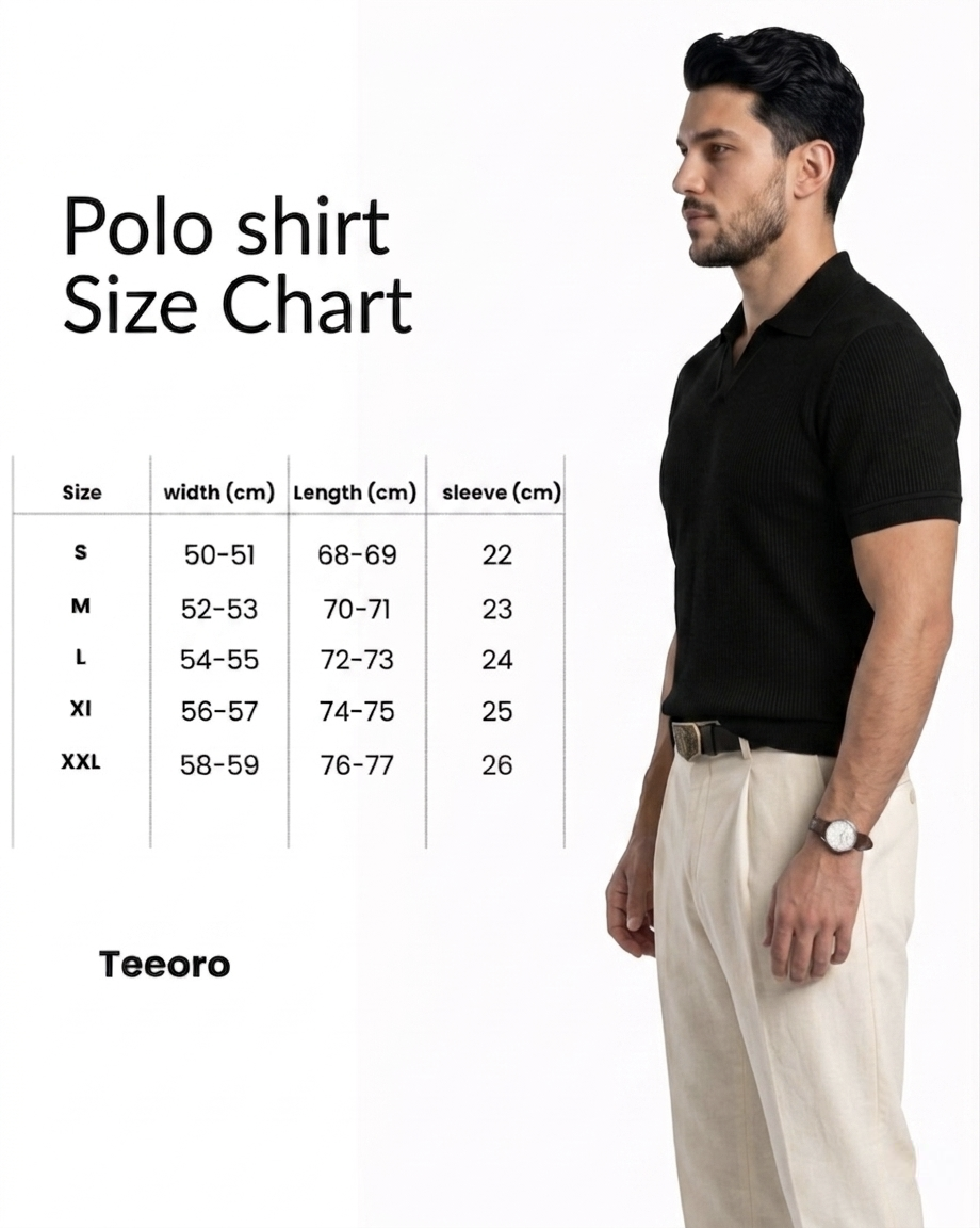 BLACK POLO SHIRT