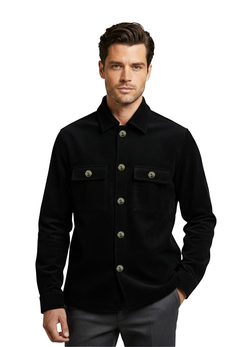 Black Velvet Shirt