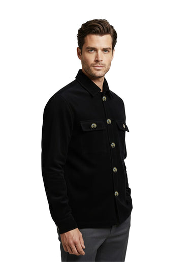 Black Velvet Shirt