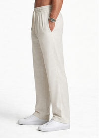 OFF WHITE RELAXED FIT WIDE LEG