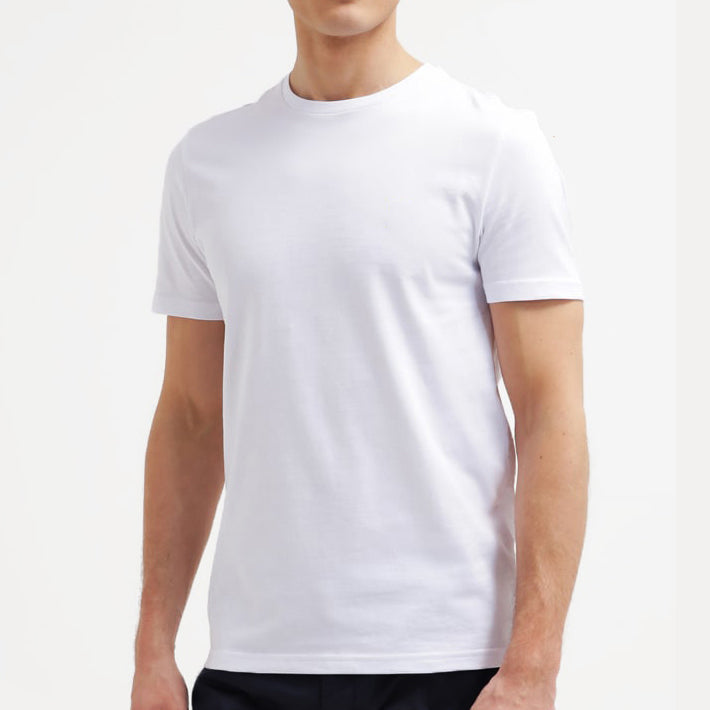 basic cotton T-shirt white color