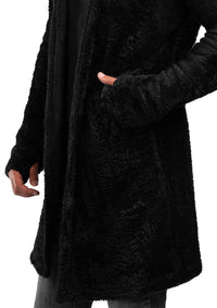 Black Fur cardigan