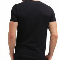 basic cotton T-shirt black color