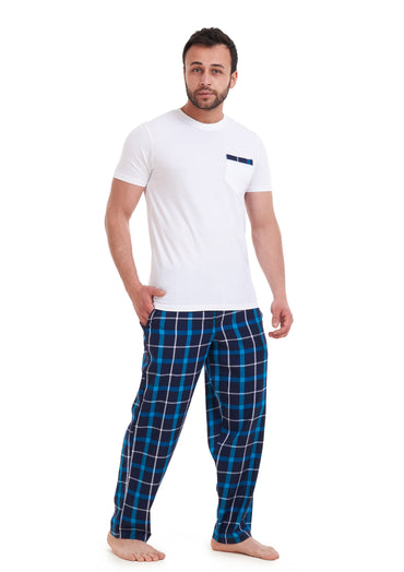 Aqua Checkered pajama
