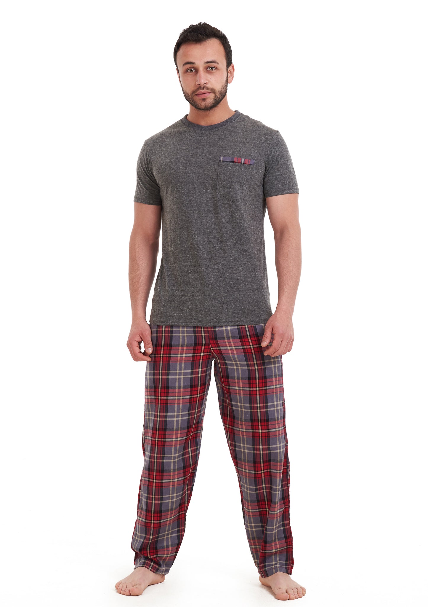D.Red Checkered pajama