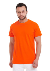 High Low Orange T-shirt