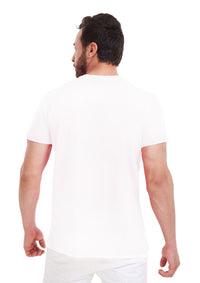 High Low Off whiteT-shirt