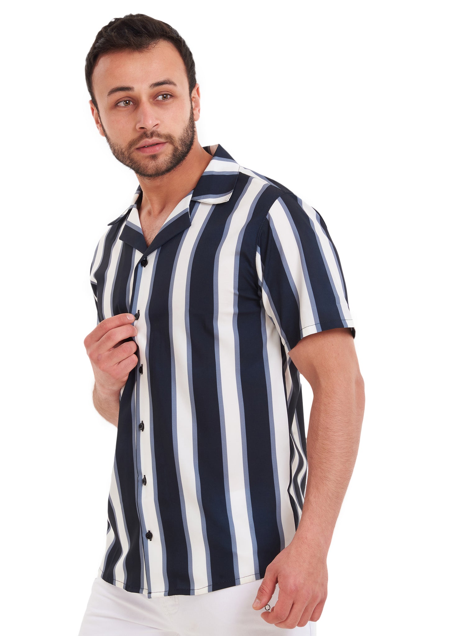 Striped Black Shirt