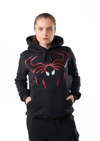 Spiderman Hoodie Sweatshirt (Black)