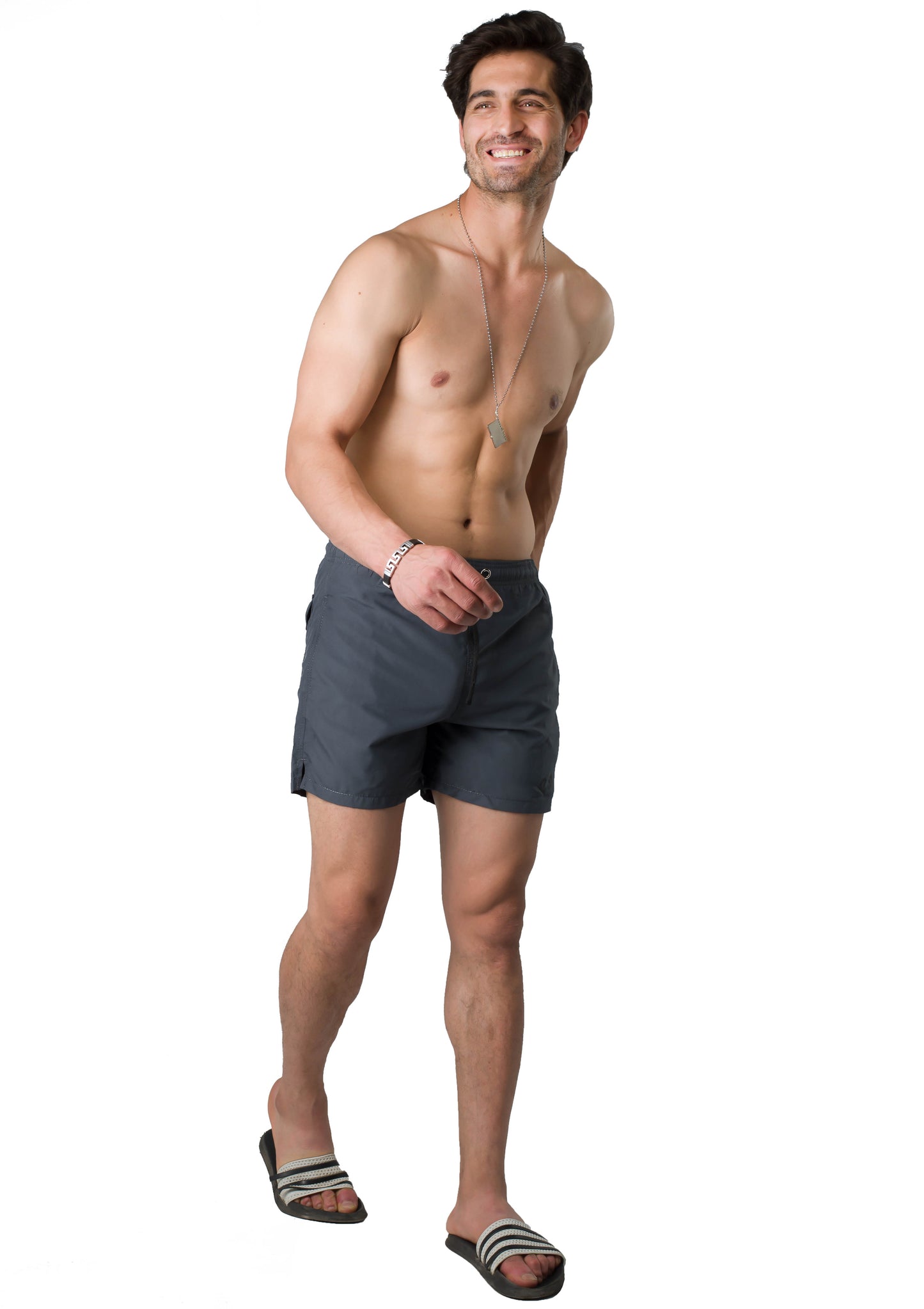 Dark grey swim short