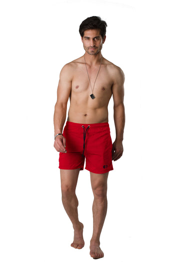 Scarlet Red SWIM SHORT